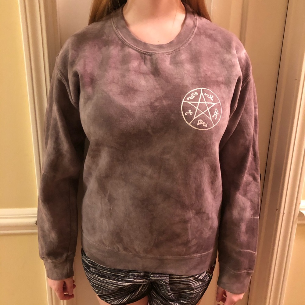 Supernatural Tie-Dye Sweatshirt